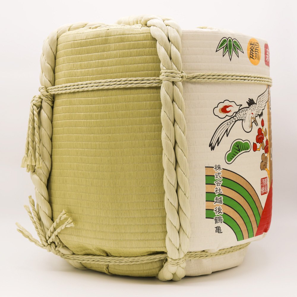 Decorative barrels for display Echigo-Tsurukame / Small size