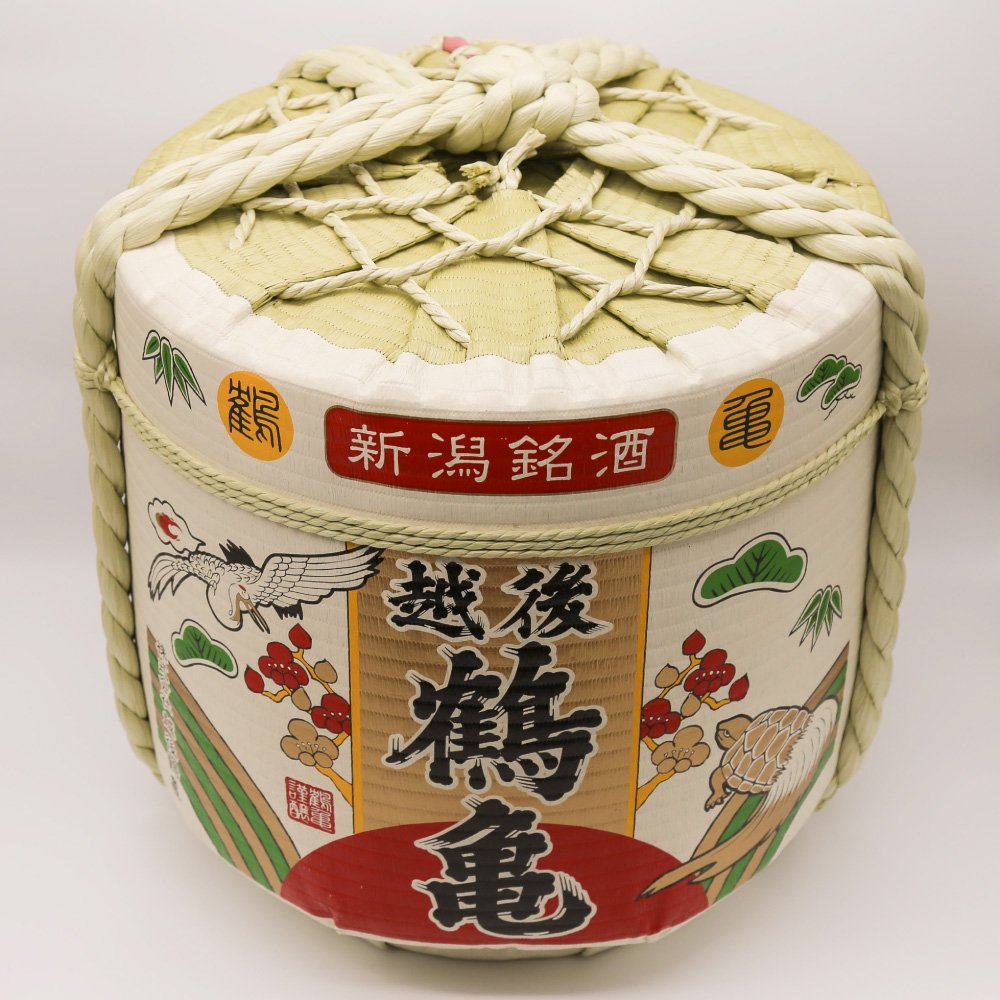 Decorative barrels for display Echigo-Tsurukame / Small size