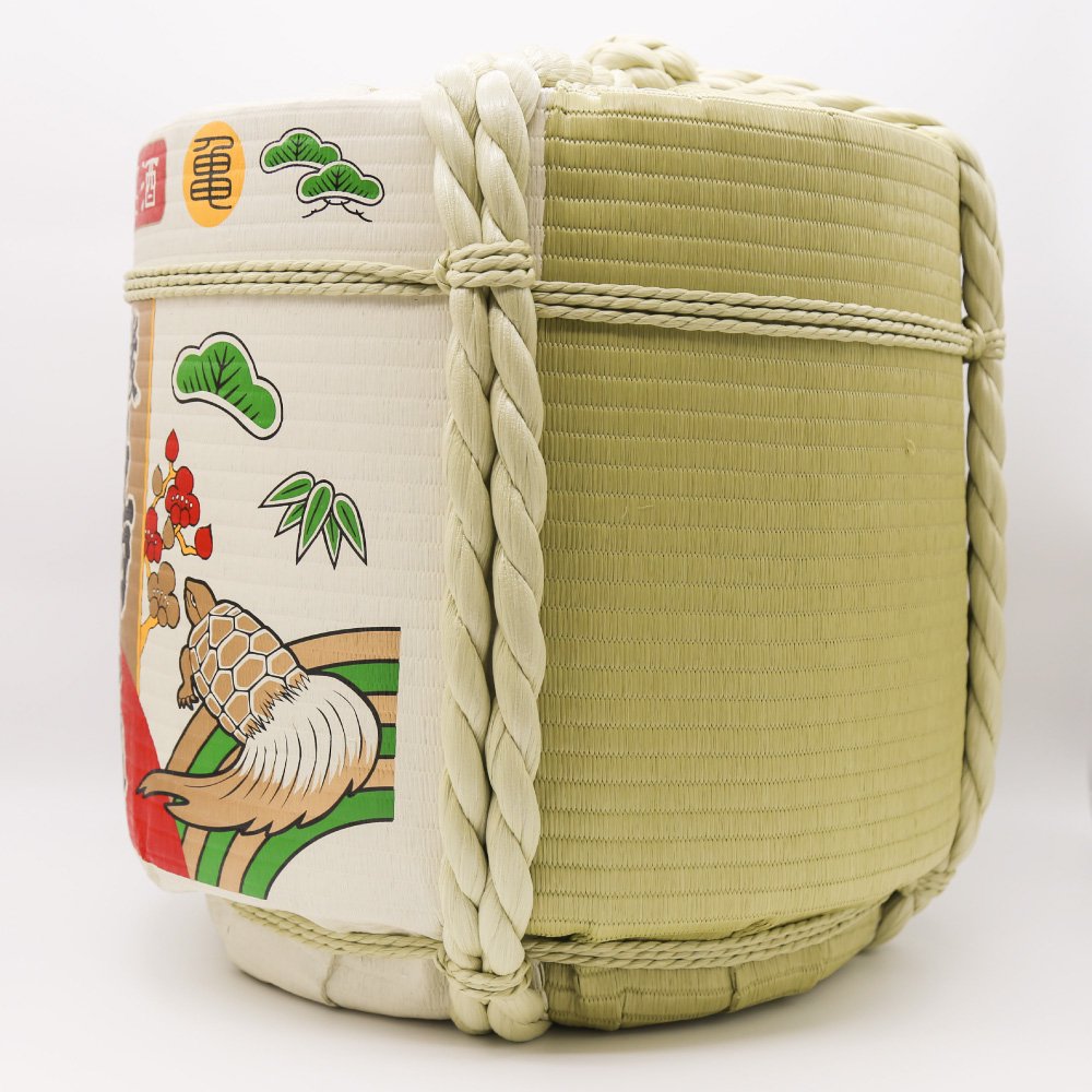 Decorative barrels for display Echigo-Tsurukame / Medium size