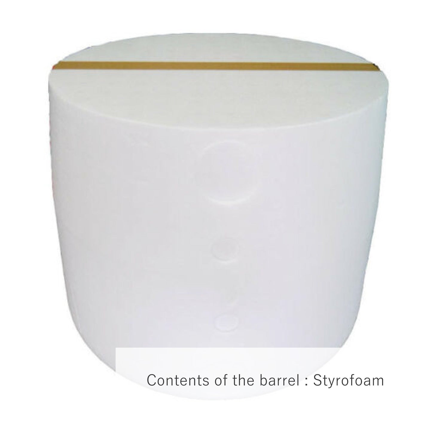 Decorative barrels for display Iwai-staggered pattern / Large size